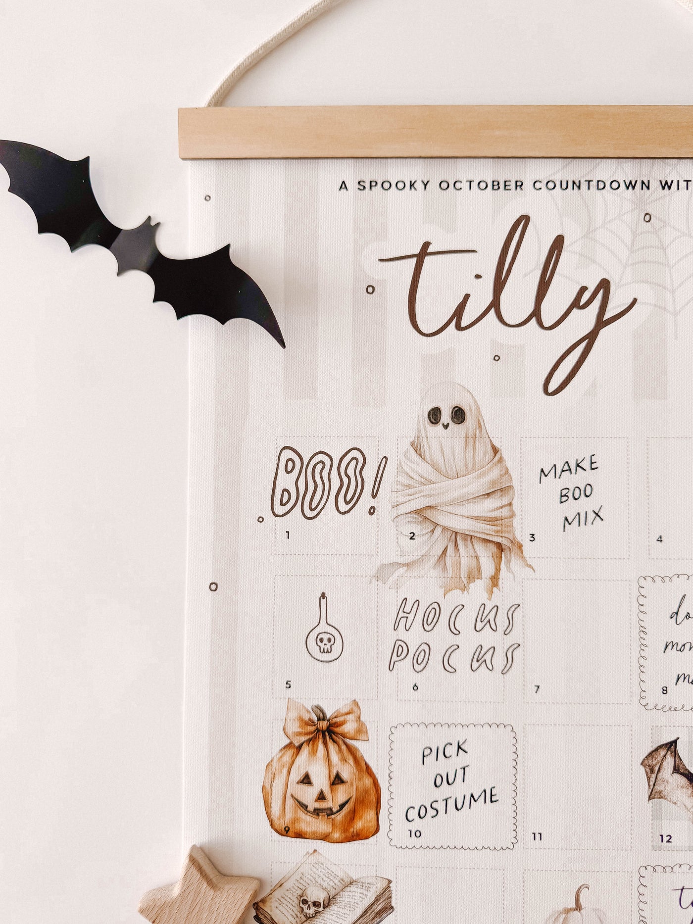 Halloween | Personalised Halloween Countdown Calendar