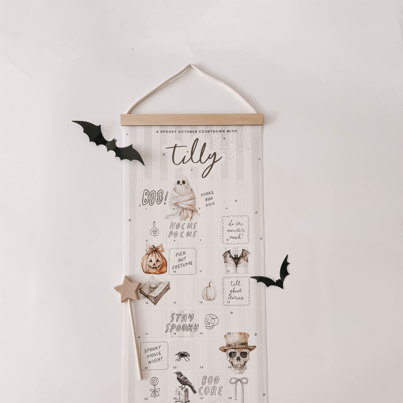 Halloween | Personalised Halloween Countdown Calendar