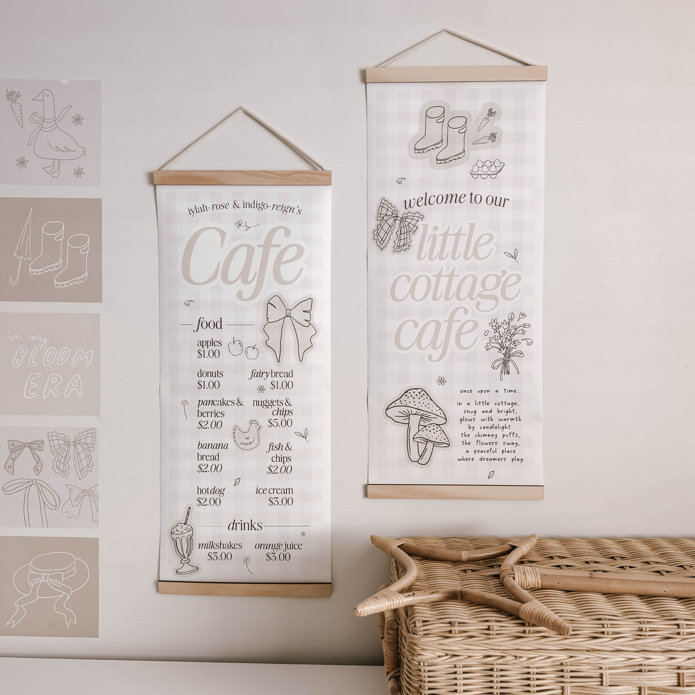 Café Play Banners | Cottage