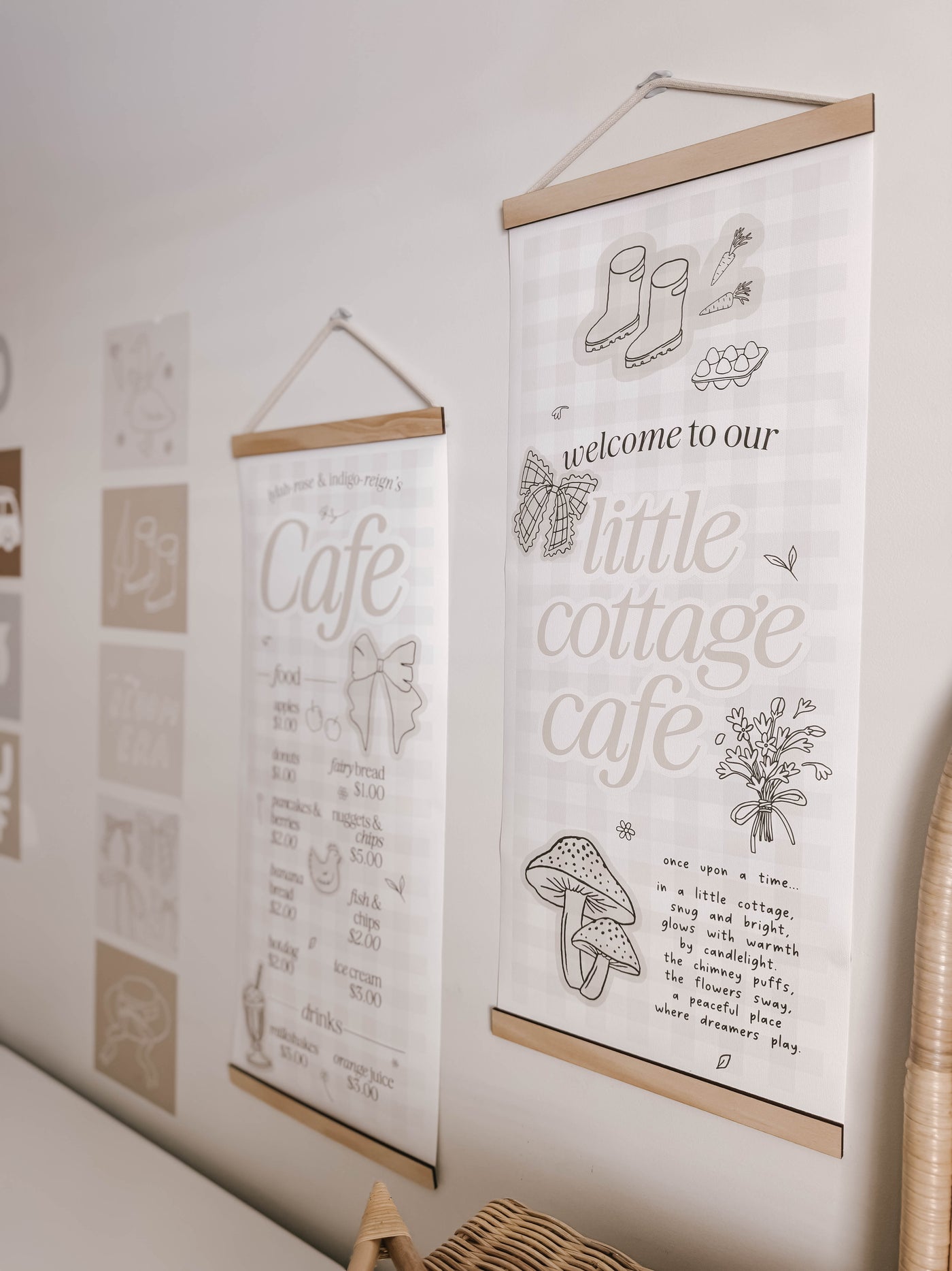 Café Play Banners | Cottage