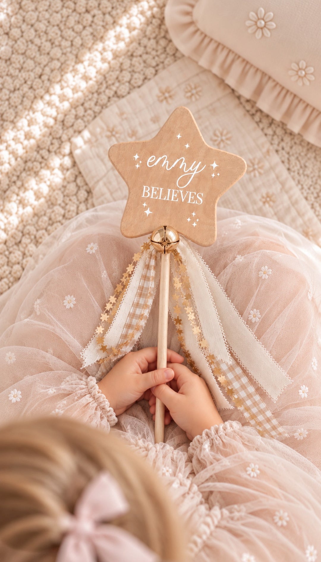 Christmas Believe Wand &amp; Bell
