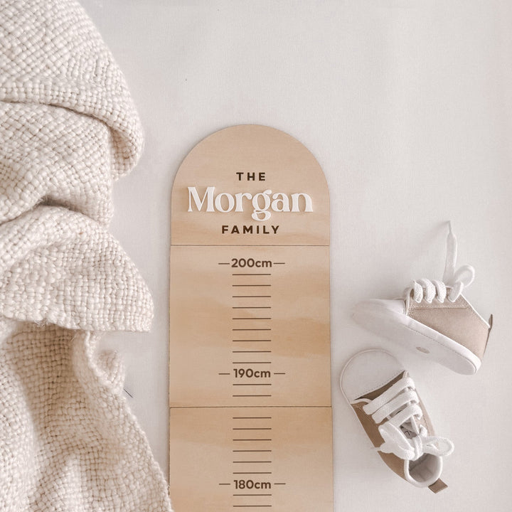 Family Growth Chart | Height Ruler