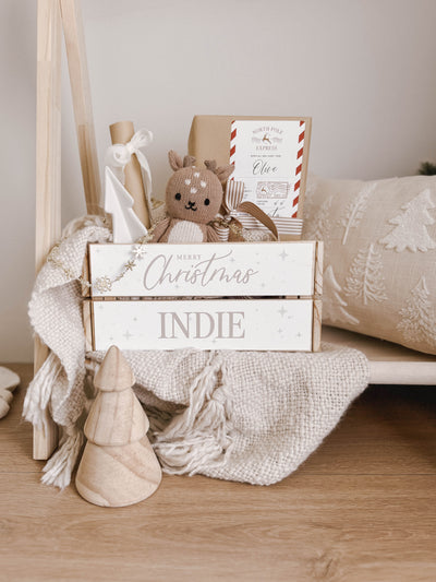 Christmas Crate Plaques (set of 2)