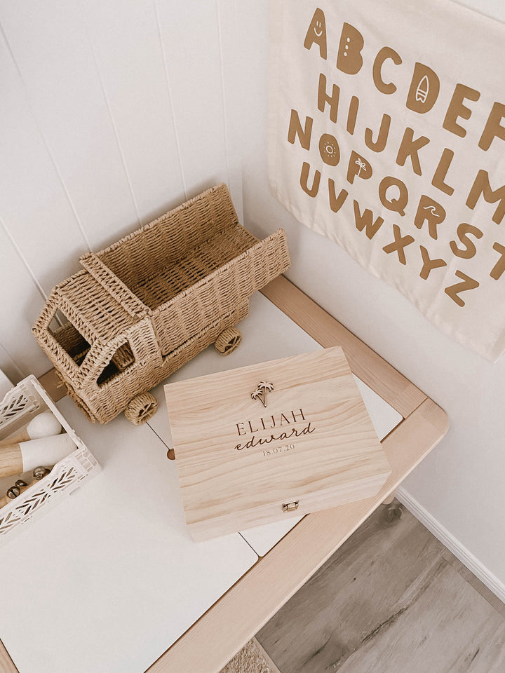 Keepsake Box / Memory Box: Palms