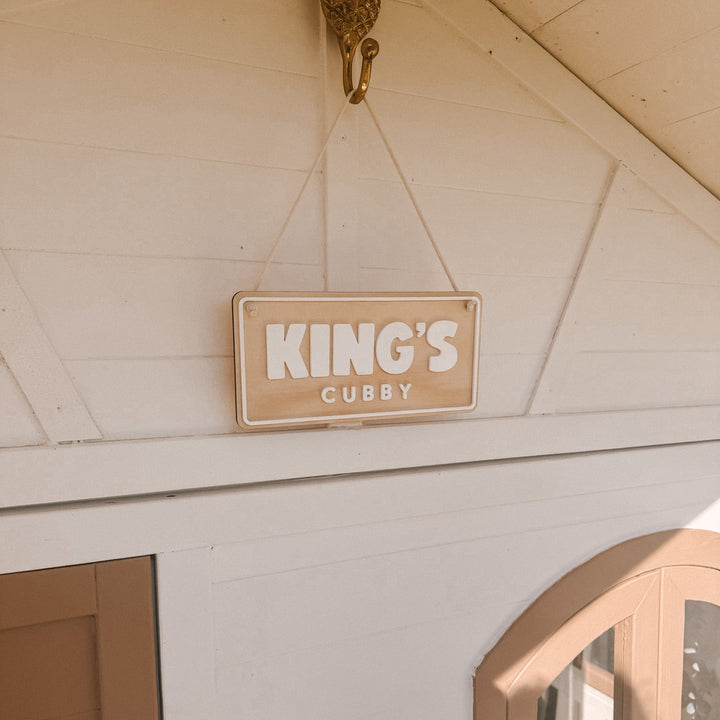 Cubby sign