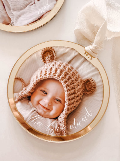 Personalised Photo Christmas Baubles