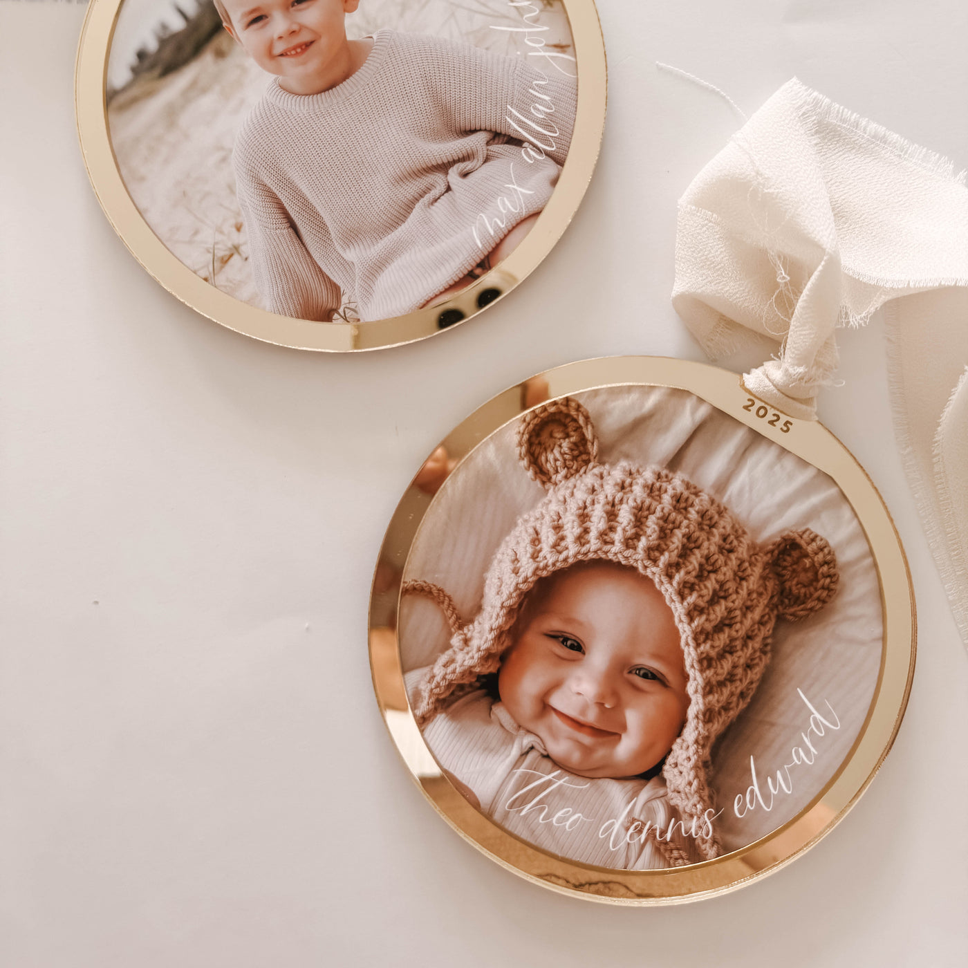 Personalised Photo Christmas Baubles