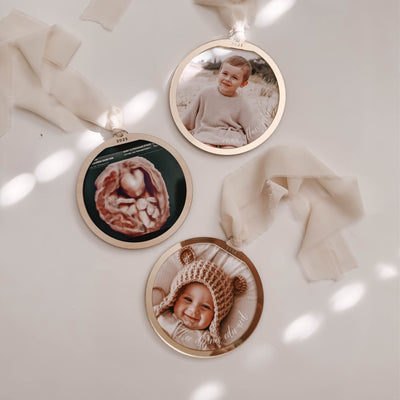 Personalised Photo Christmas Baubles