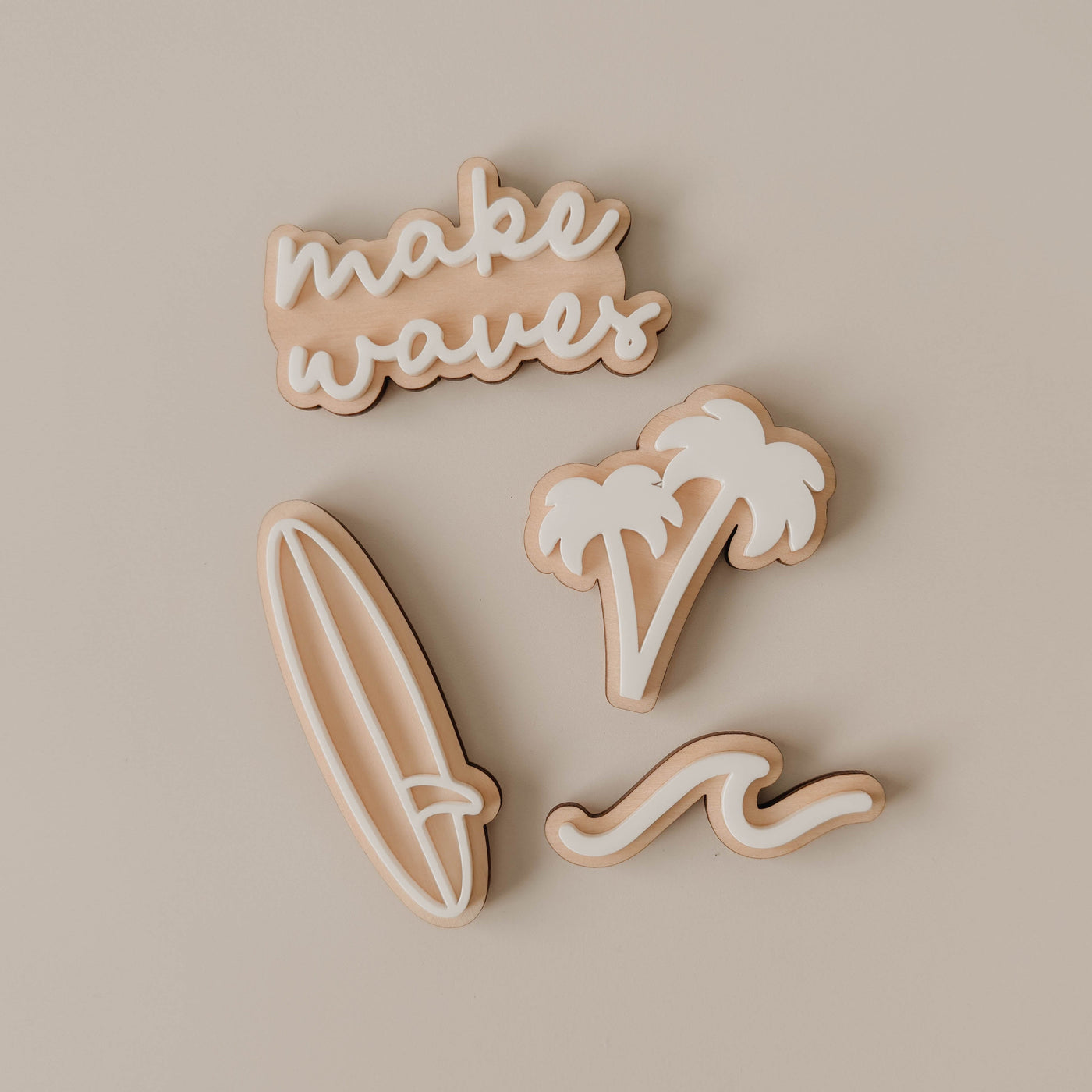 Locker Magnets | MAKE WAVES | Set of 4
