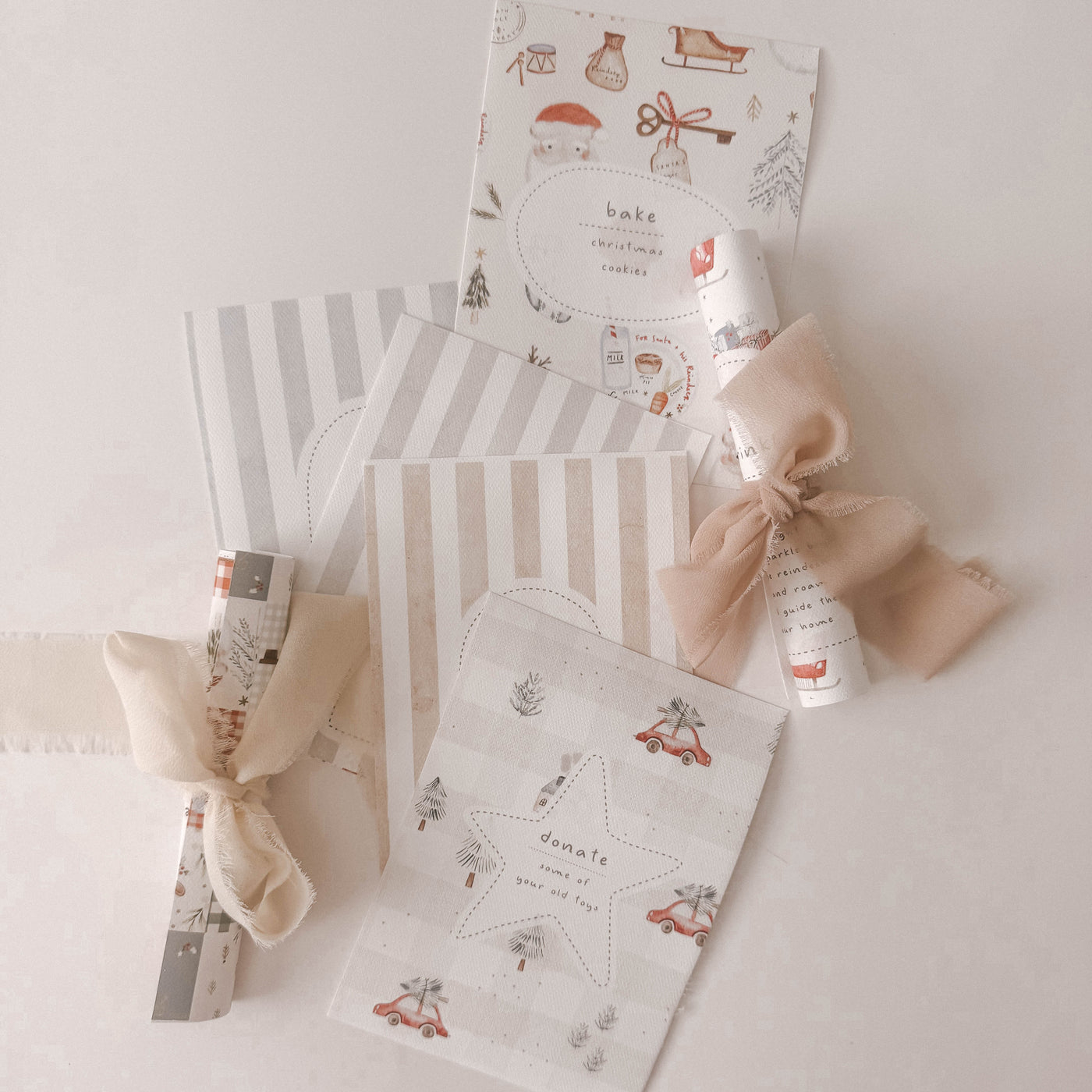 Christmas Advent Activity Scrolls (canvas)