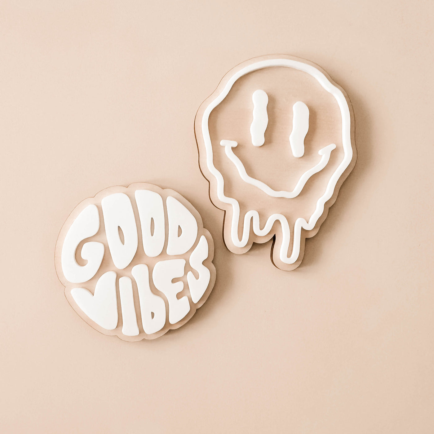 Locker Magnets | GOOD VIBES | Set of 4