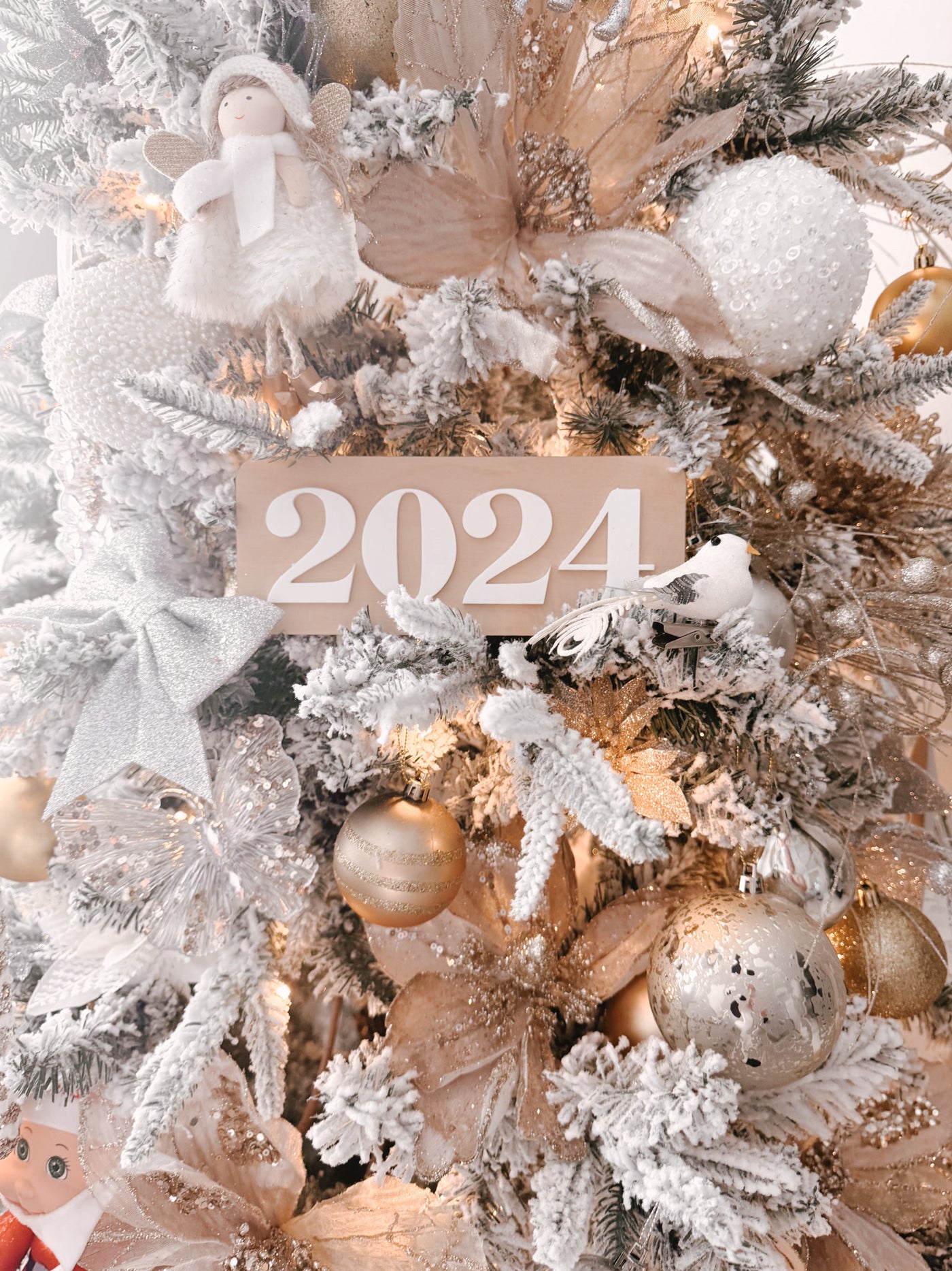 Year Plaque | Wooden & Acrylic Keepsake | Wild Pine & Paper