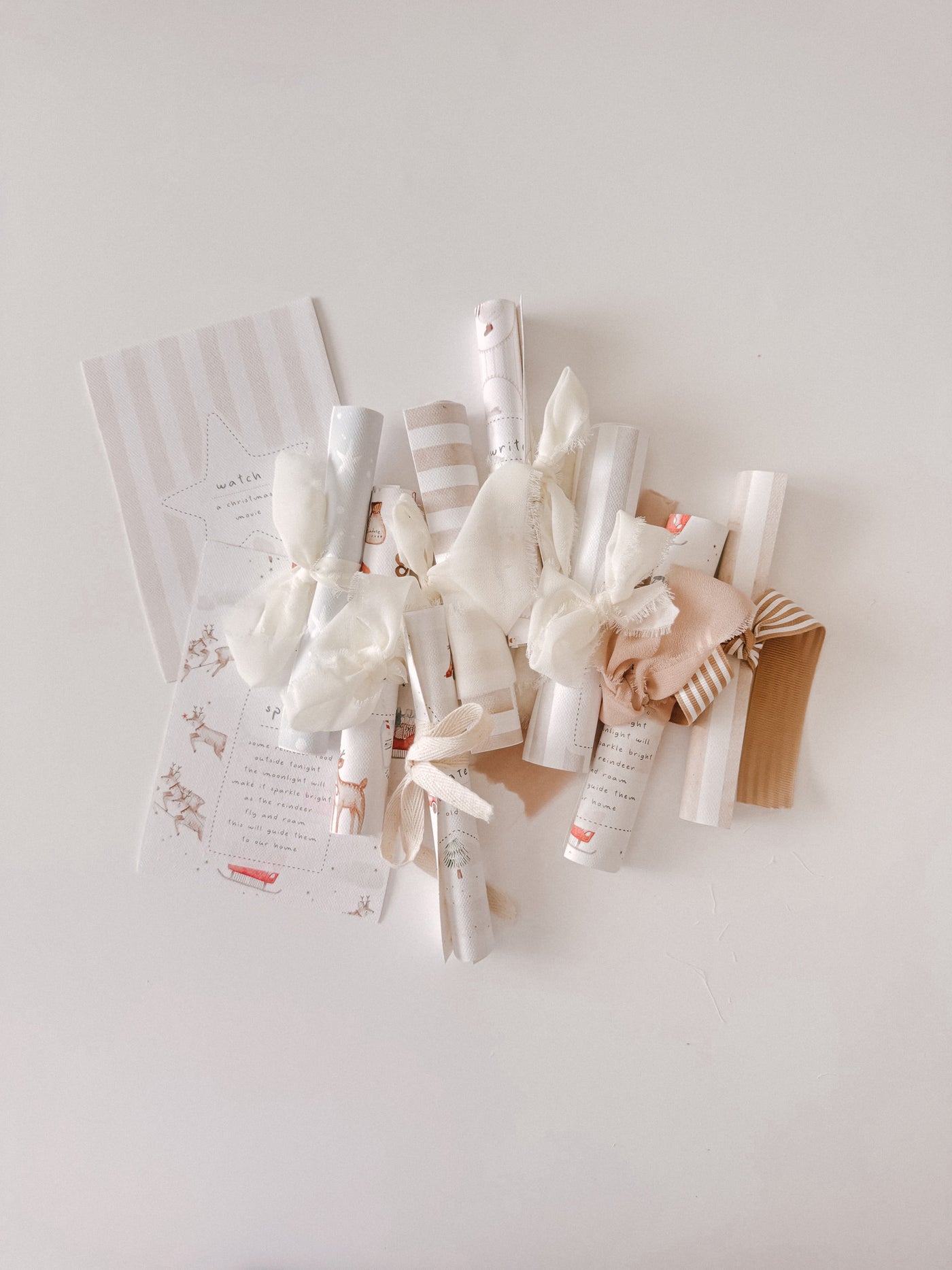 Christmas Advent Activity Scrolls (canvas)