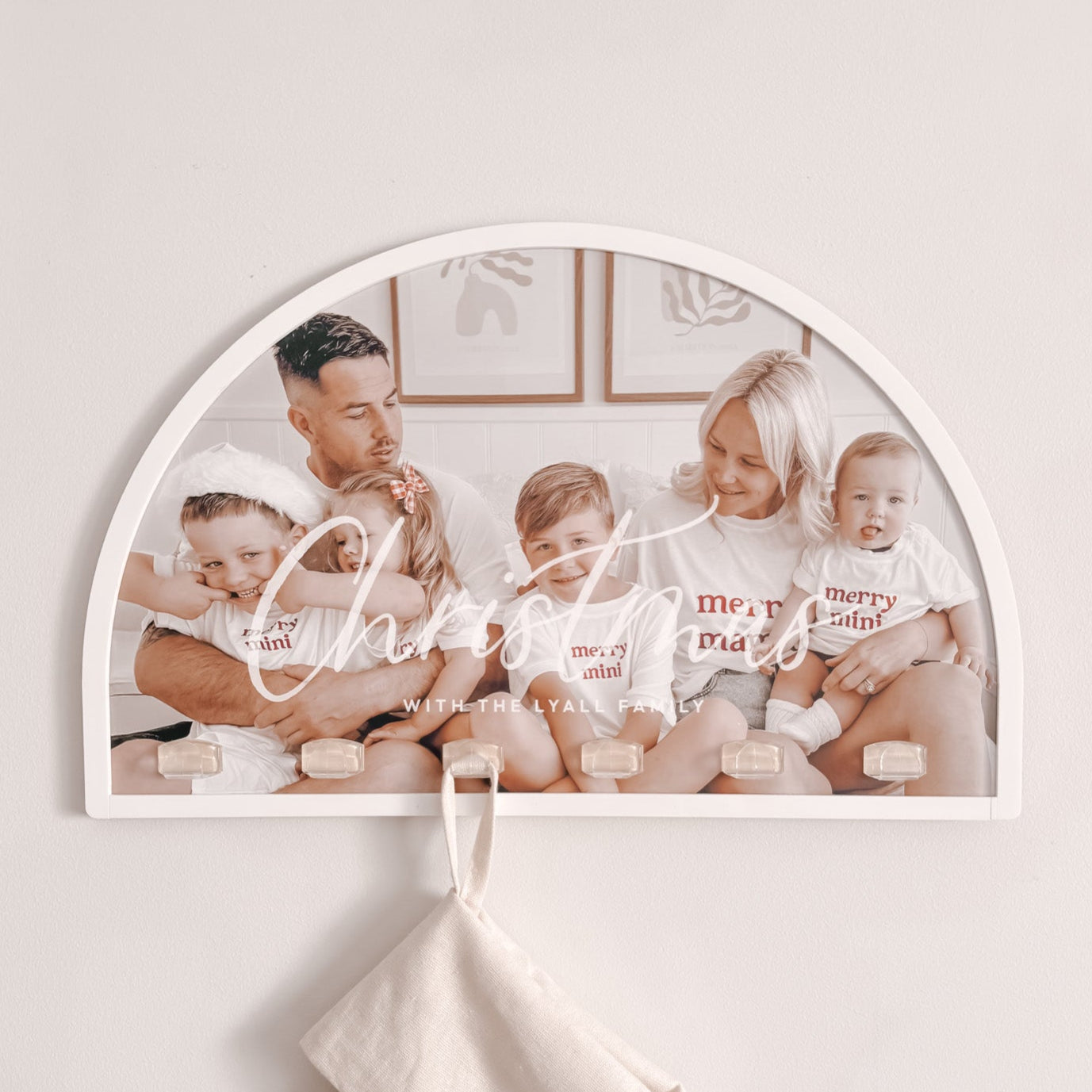 Family Stocking Hanger