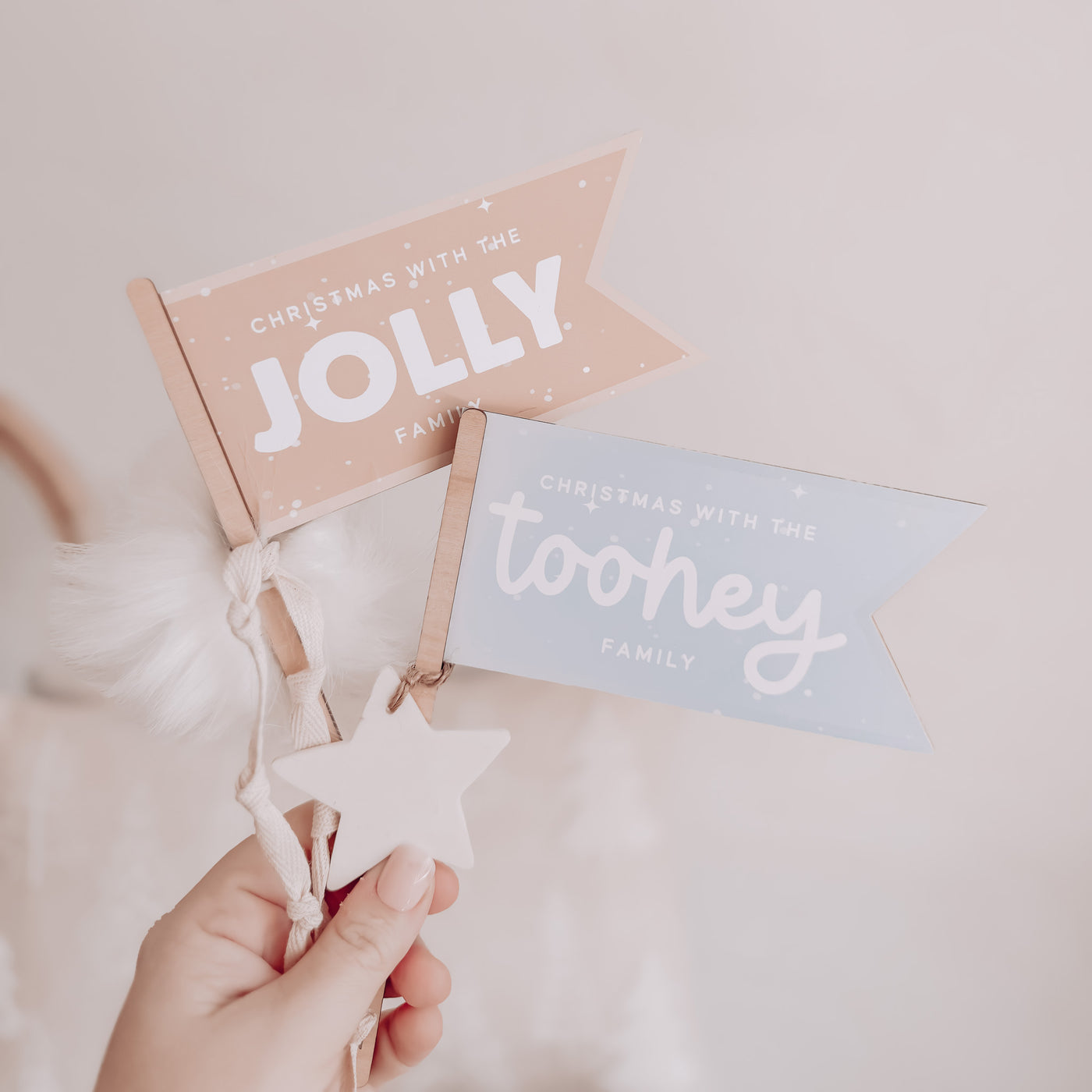 Christmas Flags | PERSONALISED
