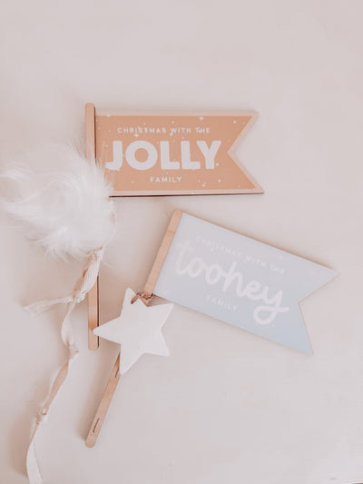 Christmas Flags | PERSONALISED