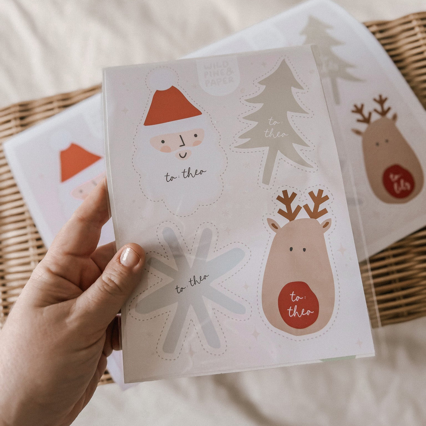 Personalised Christmas Gift Stickers | Christmas Iconic