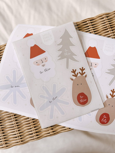 Personalised Christmas Gift Stickers | Christmas Iconic