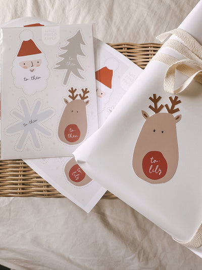 Personalised Christmas Gift Stickers | Christmas Iconic