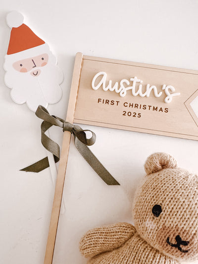 Christmas Flag | My First Christmas