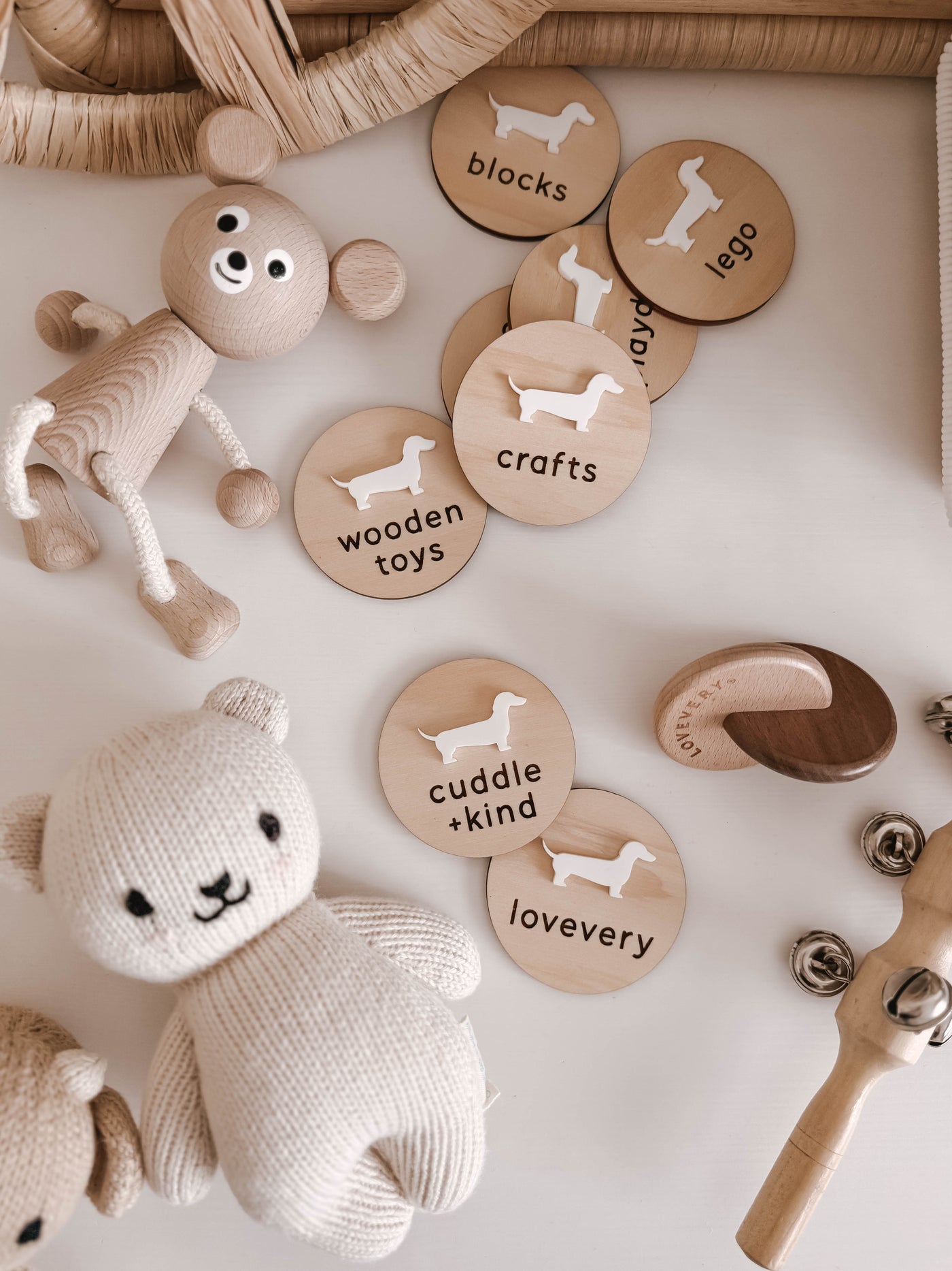 Toy Storage Labels | Silly Sausage