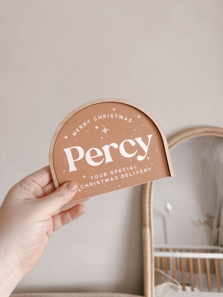 Christmas Wooden Crate | Colour Plaques