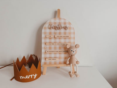 Letter To Santa | Christmas Milestone Board