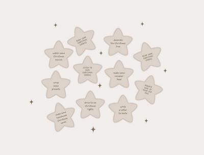 Advent Calendar Activities  Stars | Christmas