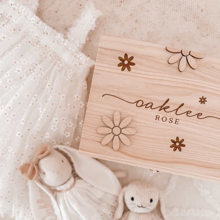Keepsake Box / Memory Box: Daisy