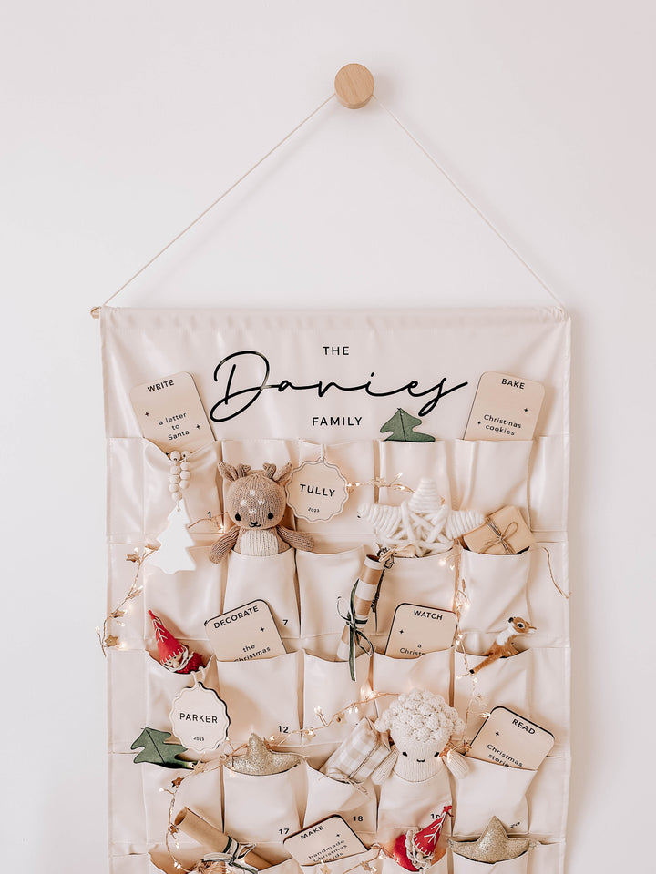 Christmas Countdown Advent Calendar | Printed Name