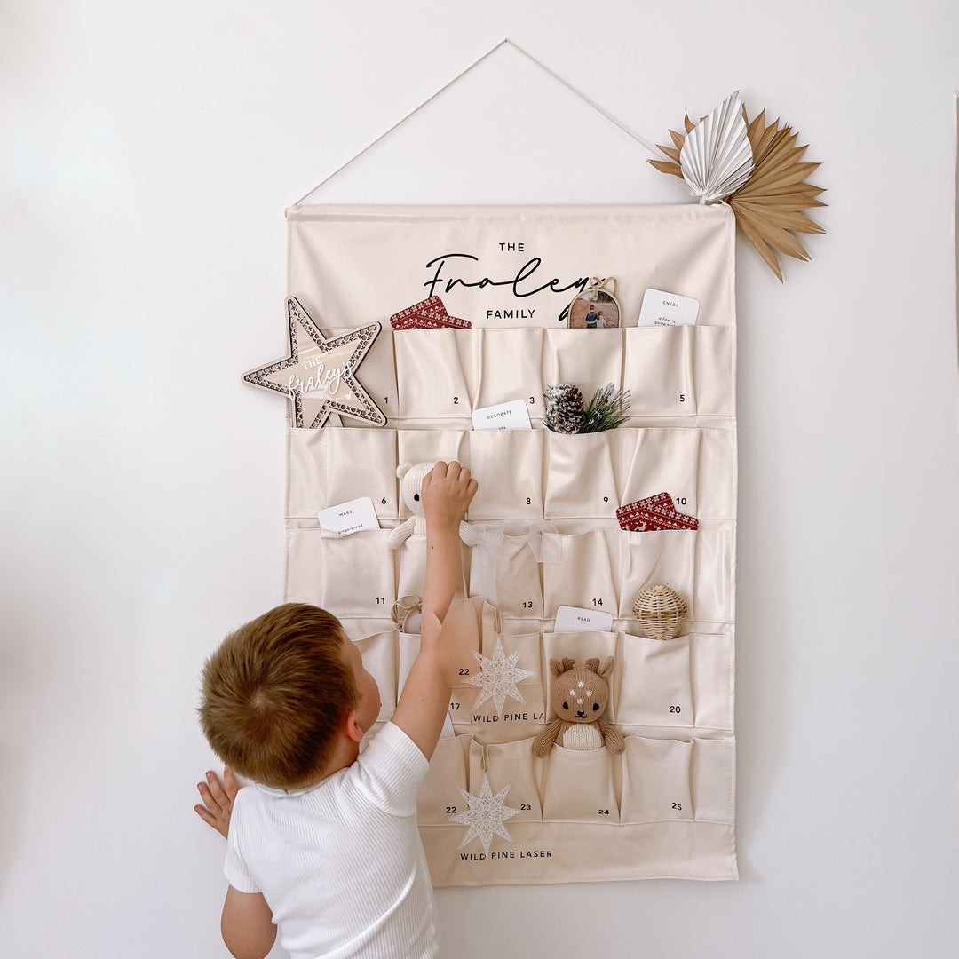 Christmas Countdown Advent Calendar | Printed Name