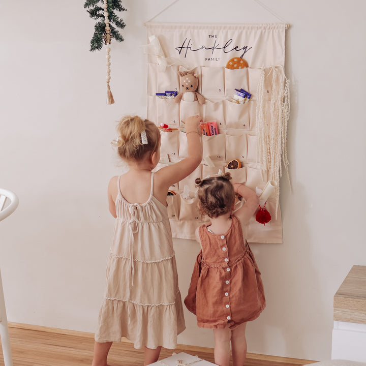 Christmas Countdown Advent Calendar | Printed Name