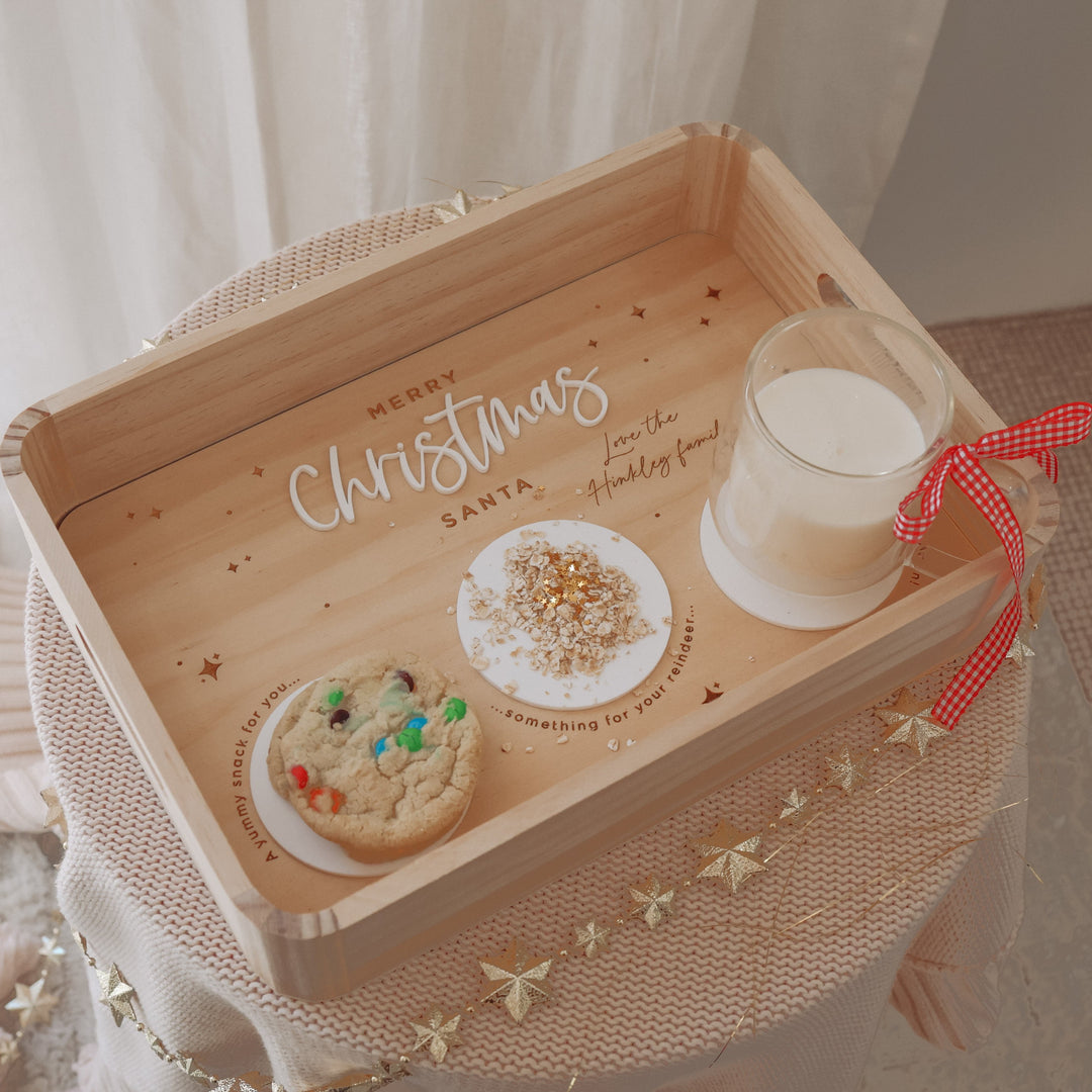 Santa Snack Tray | Christmas Plate 2024