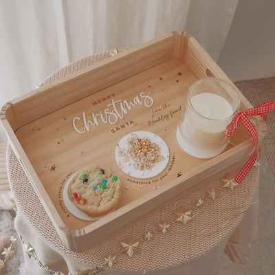 Santa Snack Tray | Christmas Plate