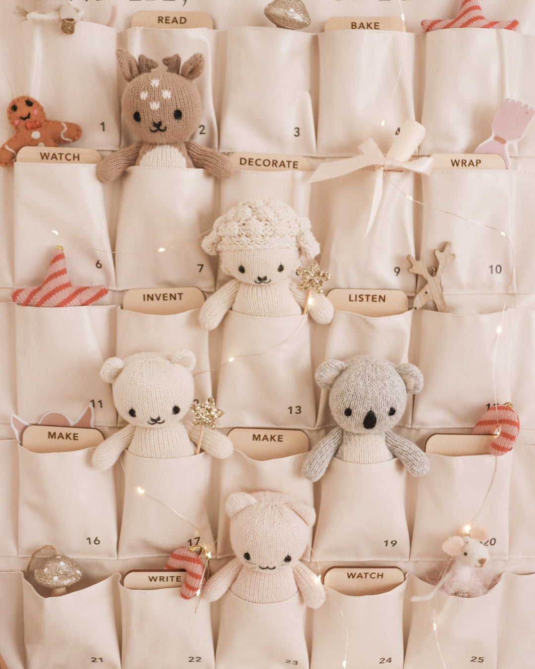 Christmas Countdown Advent Calendar | Wooden Name