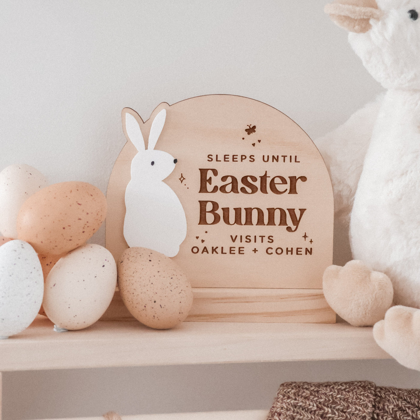 Countdown to Easter | Bunny | Standing Sign