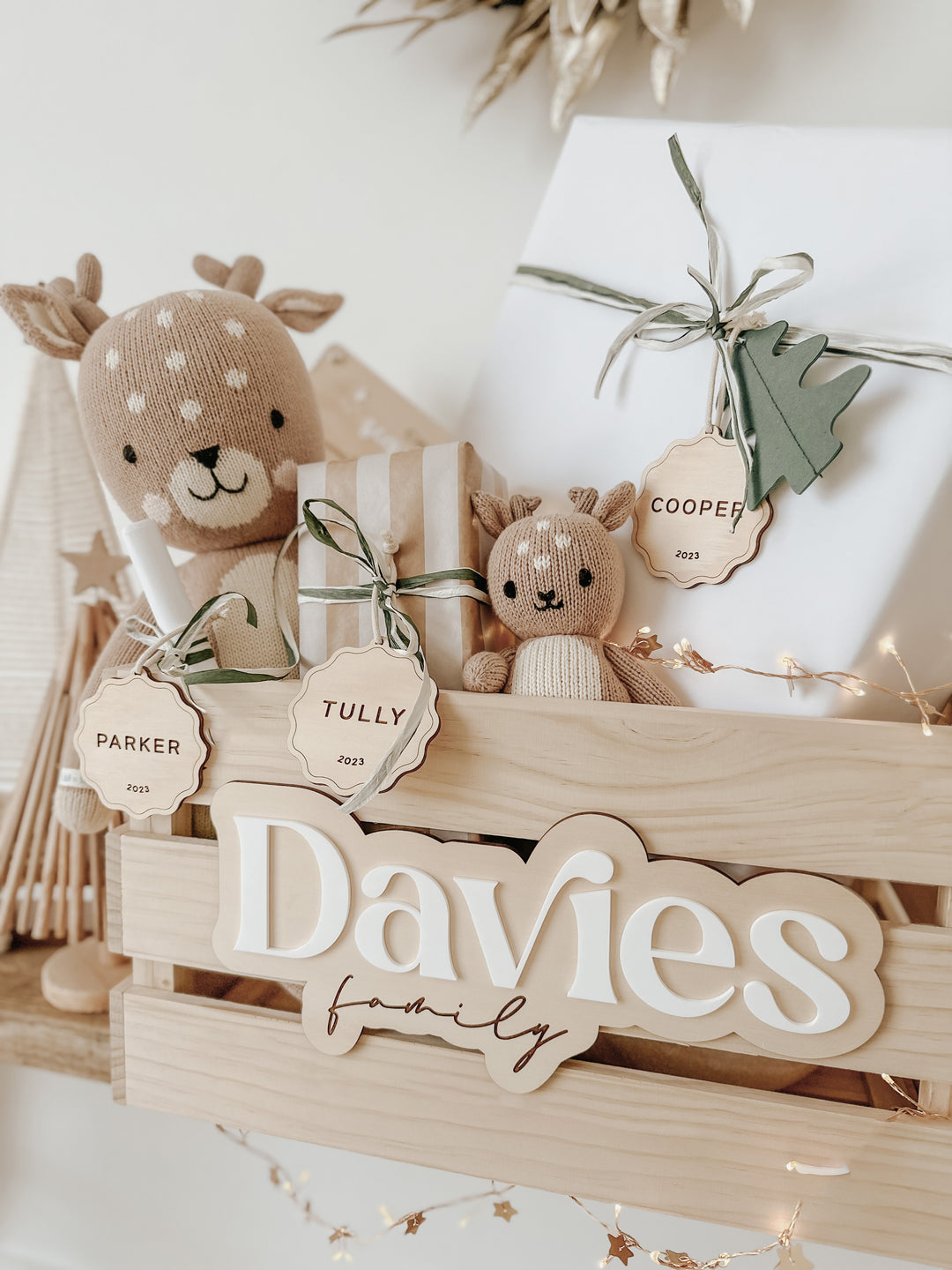 Christmas Family Crate