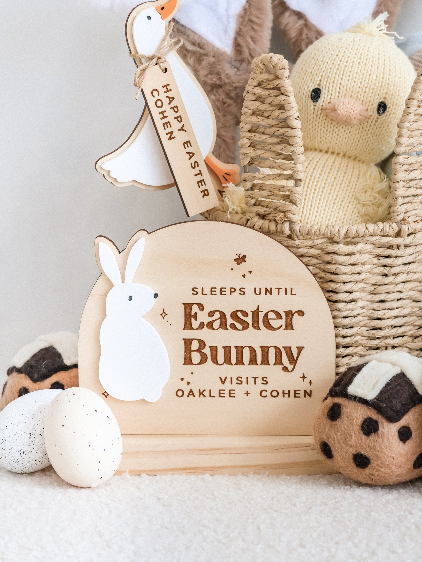 Countdown to Easter | Bunny | Standing Sign