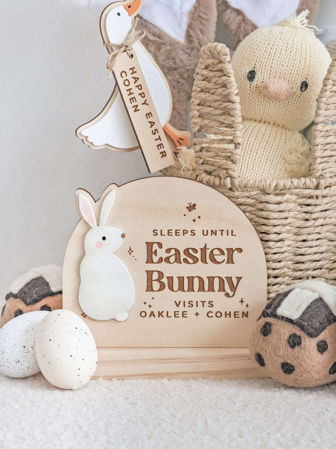 Countdown to Easter | Bunny | Standing Sign