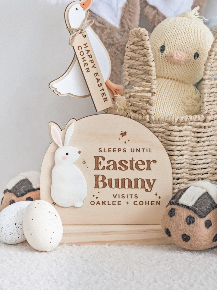 Countdown to Easter | Bunny | Standing Sign
