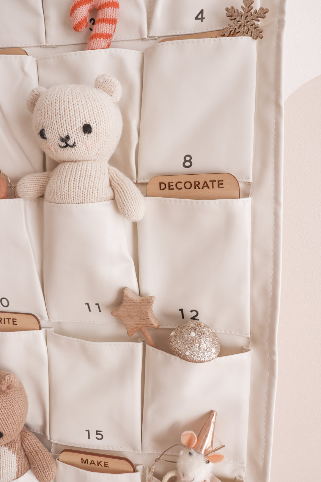 Christmas Countdown Advent Calendar | Wooden Name