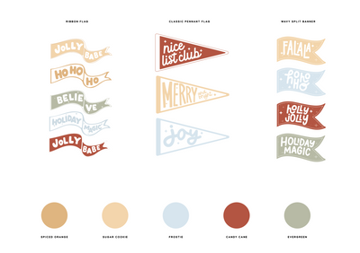Festive Christmas Flags