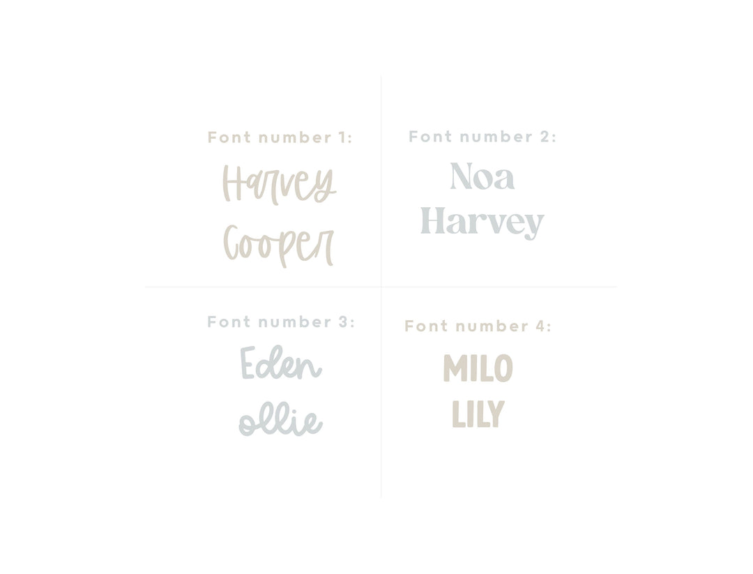 Wooden Growth Chart | Height Ruler | Sunny