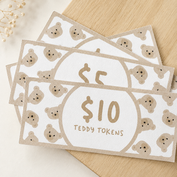 Play Money - Teddy Tokens