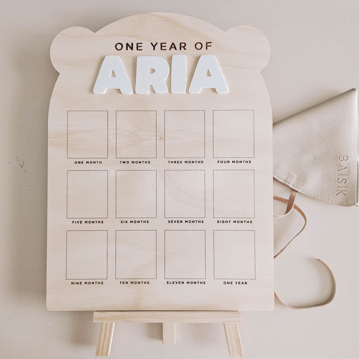 Birthday Board First Year | Teddy