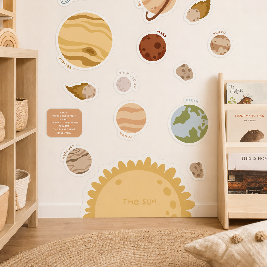 Solar System Wall Decal