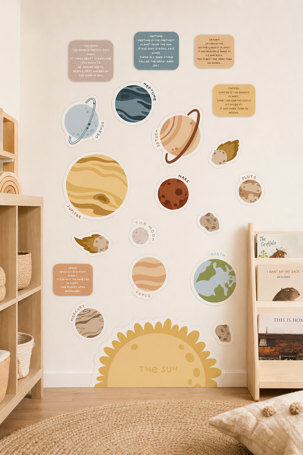 Solar System Wall Decal