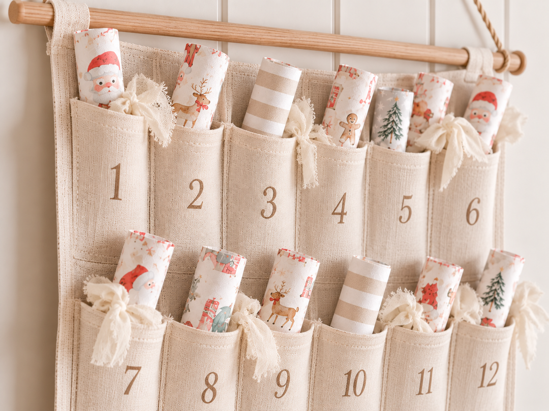 Christmas Advent Activity Scrolls (canvas)