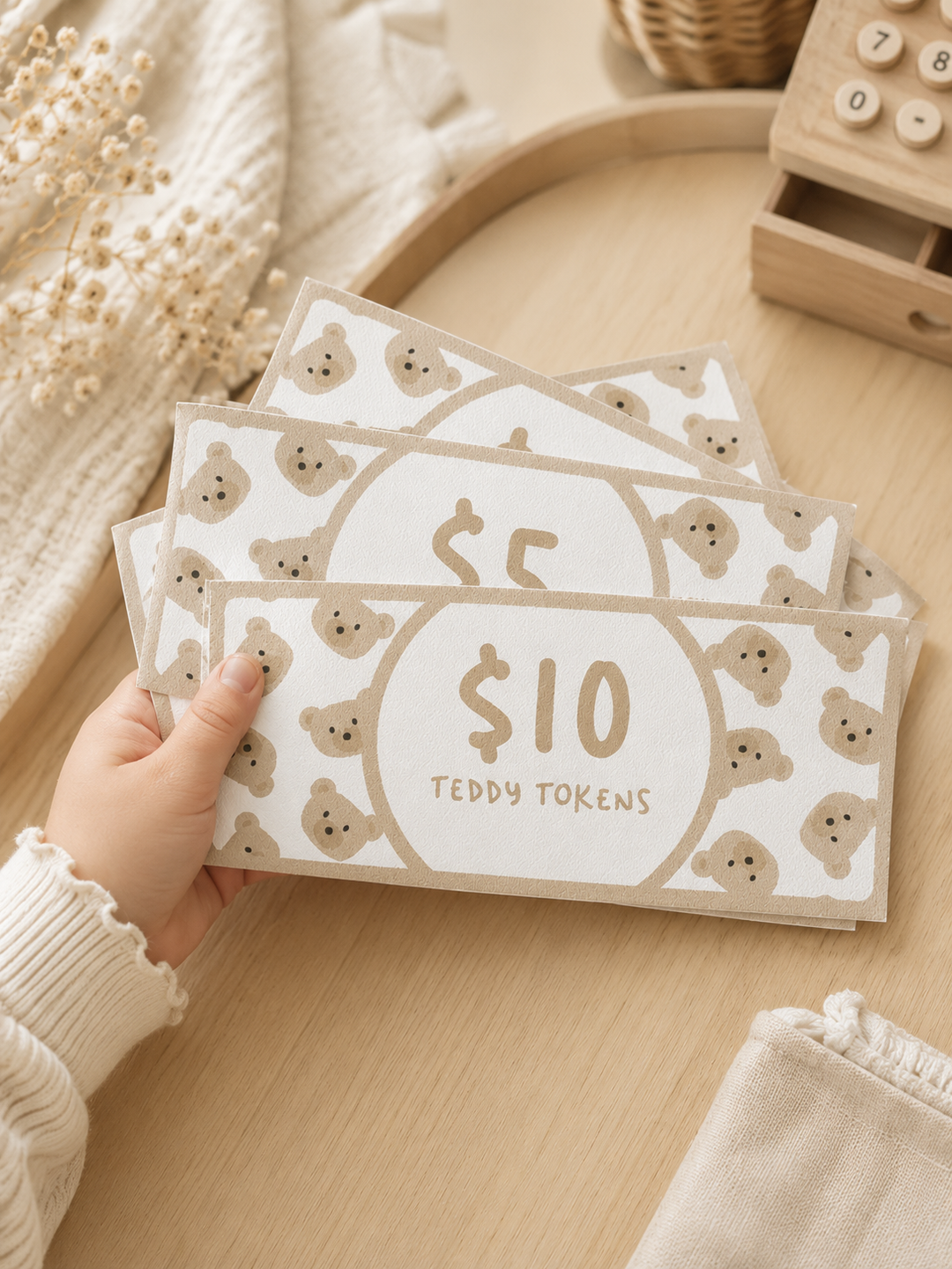 Play Money - Teddy Tokens