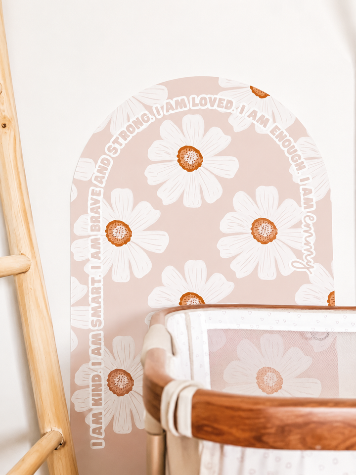 Personalised Affirmation Arch Wall Decal